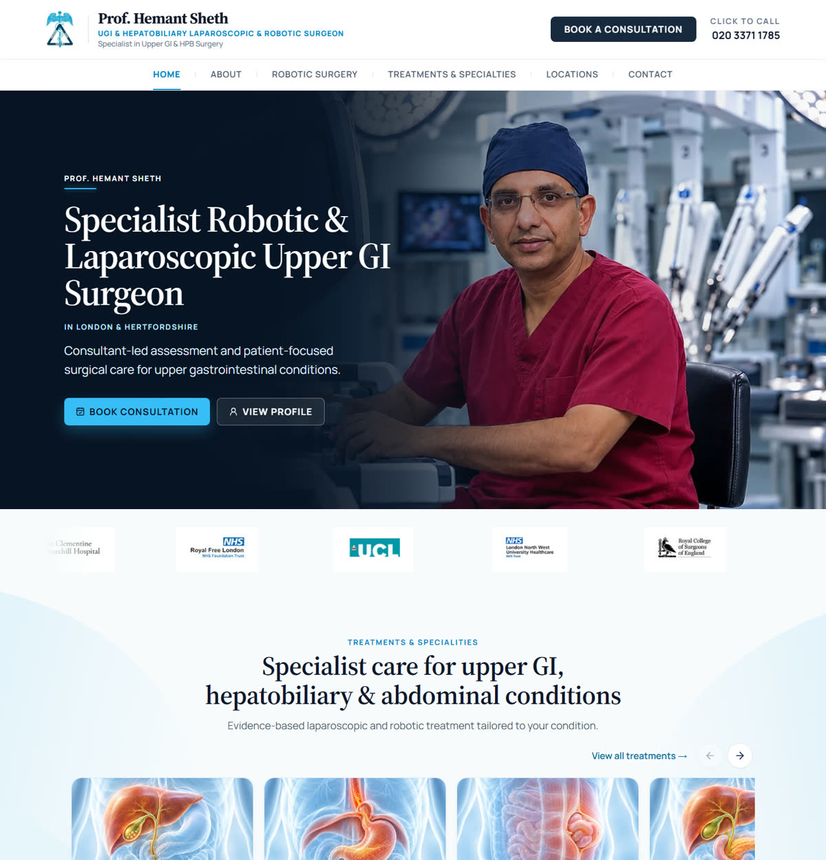 Home page of Prof. Hemant Sheth’s website